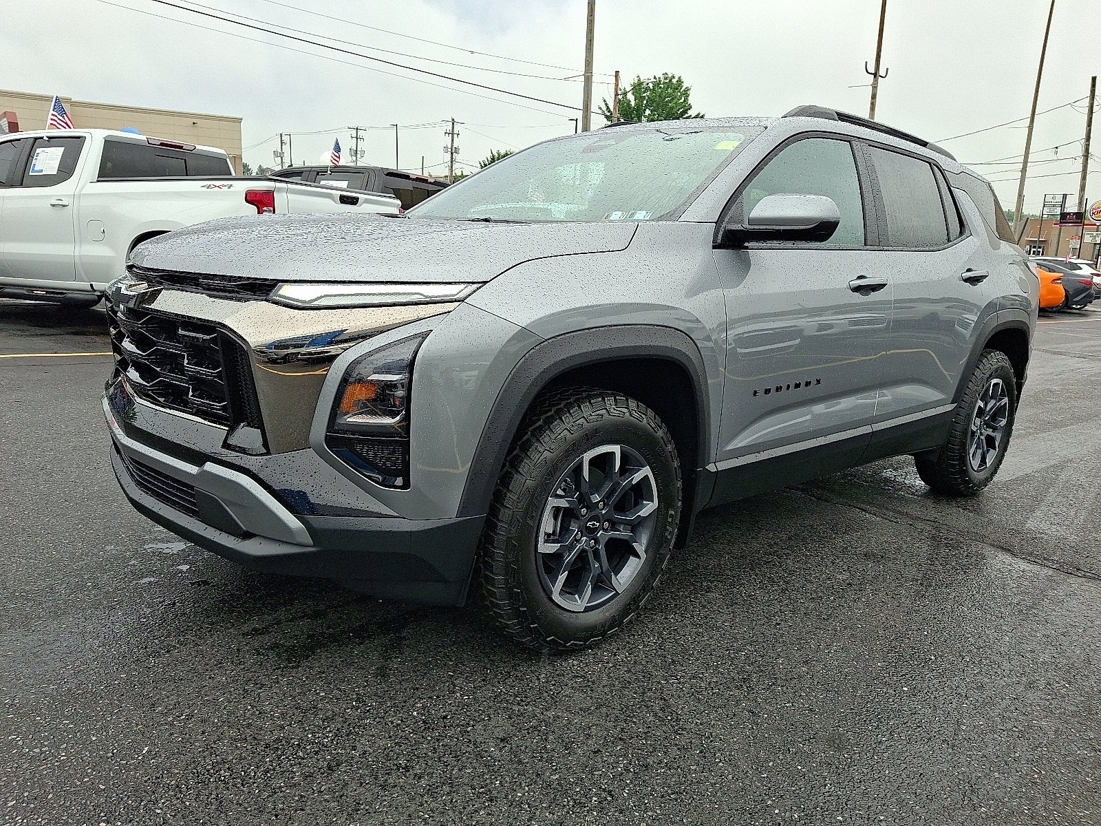 2026 Chevrolet Equinox ACTIV AWD in Sterling Gray Metallic — front three-quarter view