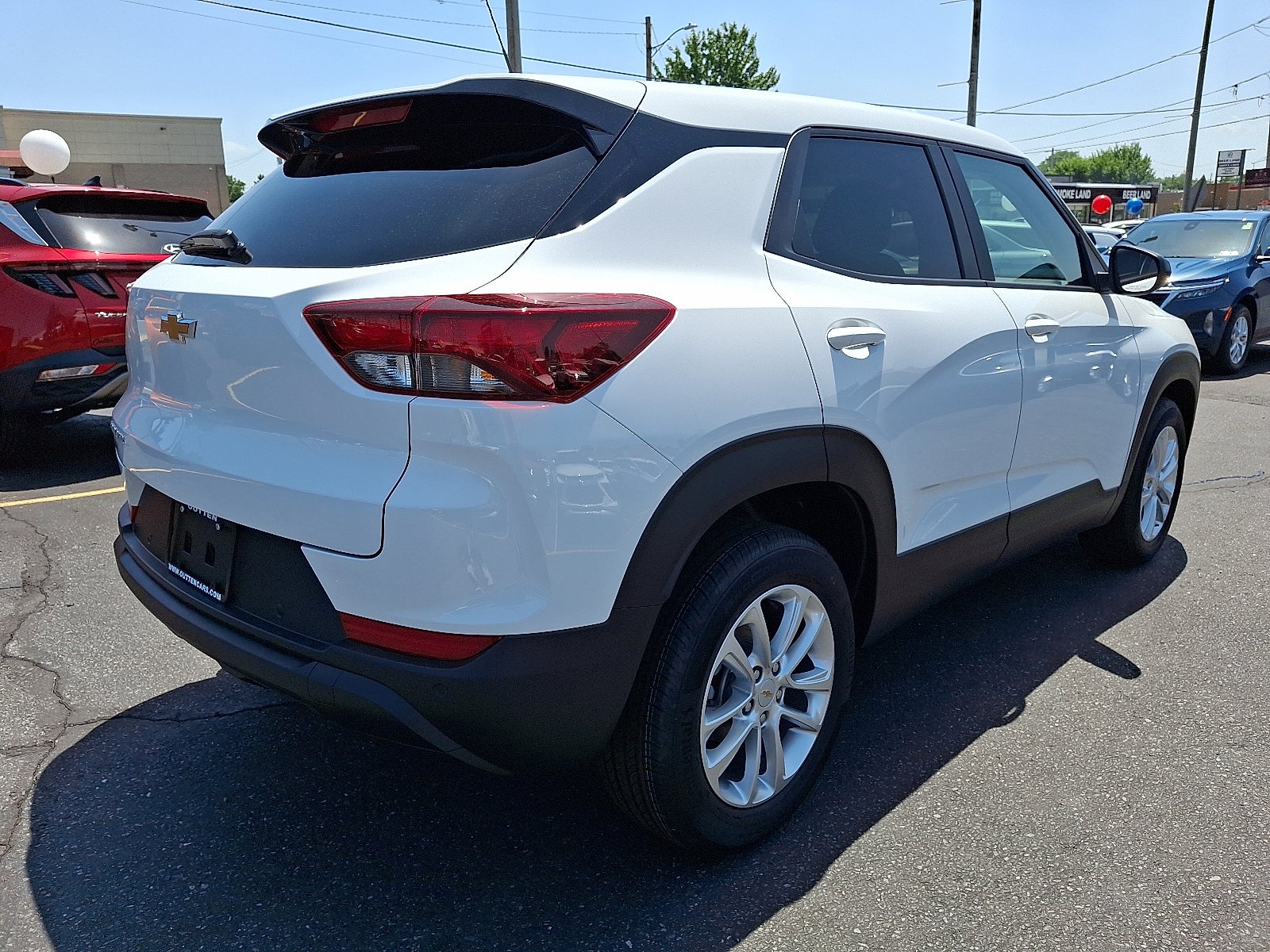 2026 Chevrolet Trailblazer — rear three-quarter view