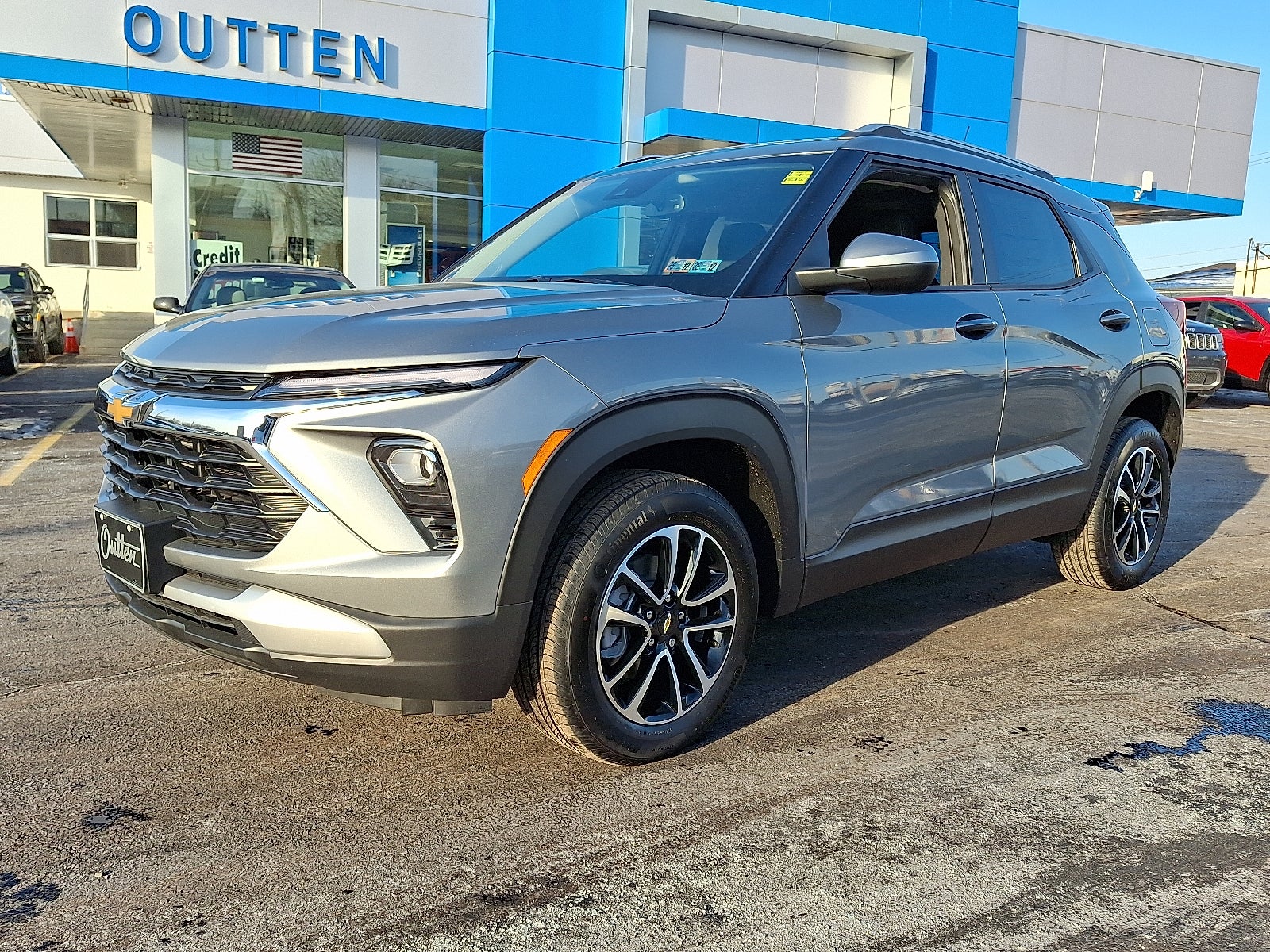 2026 Chevrolet Trailblazer LT AWD in Sterling Gray Metallic — front three-quarter view