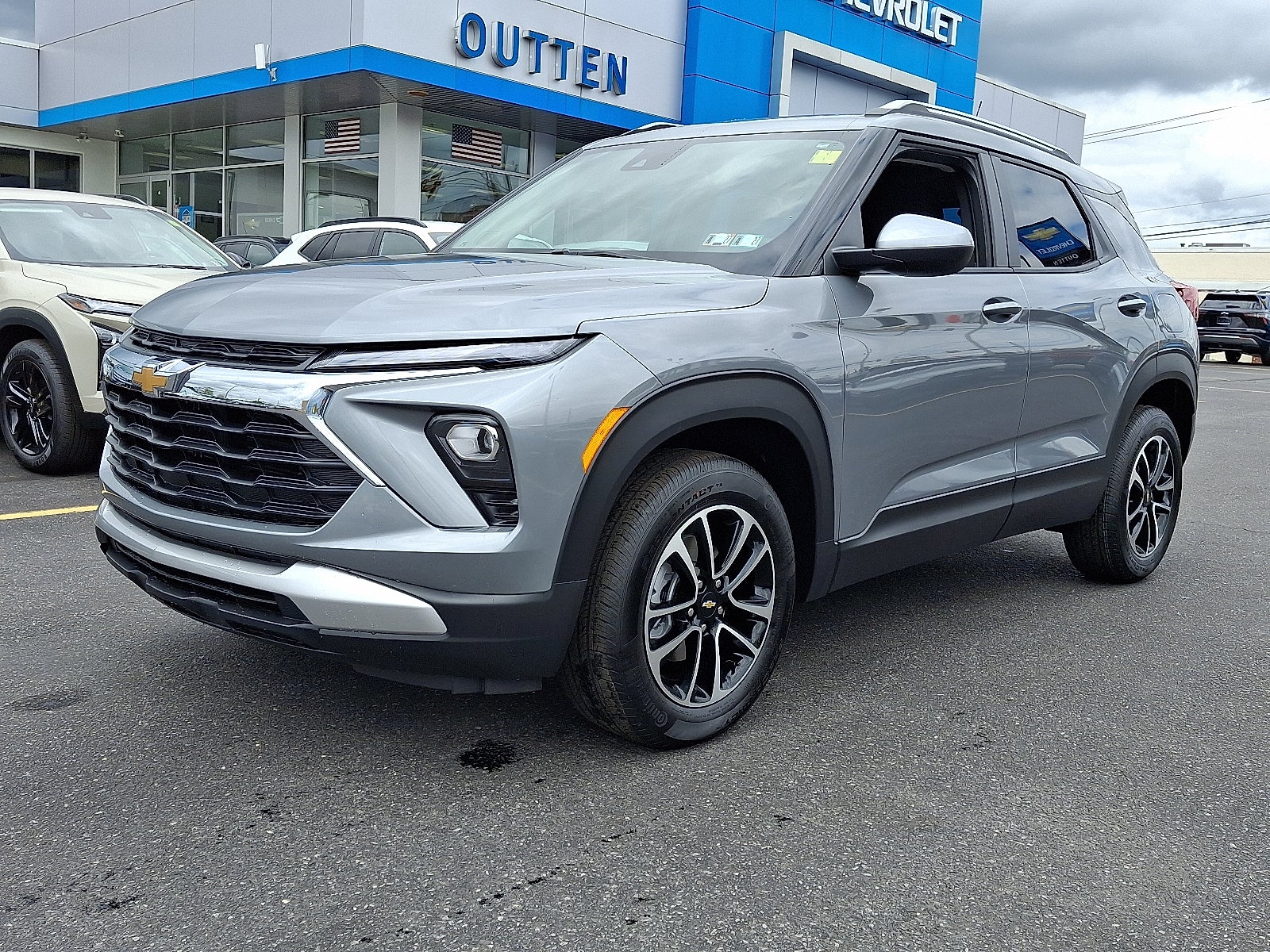 2026 Chevrolet Trailblazer LT AWD in Sterling Gray Metallic — front three-quarter view