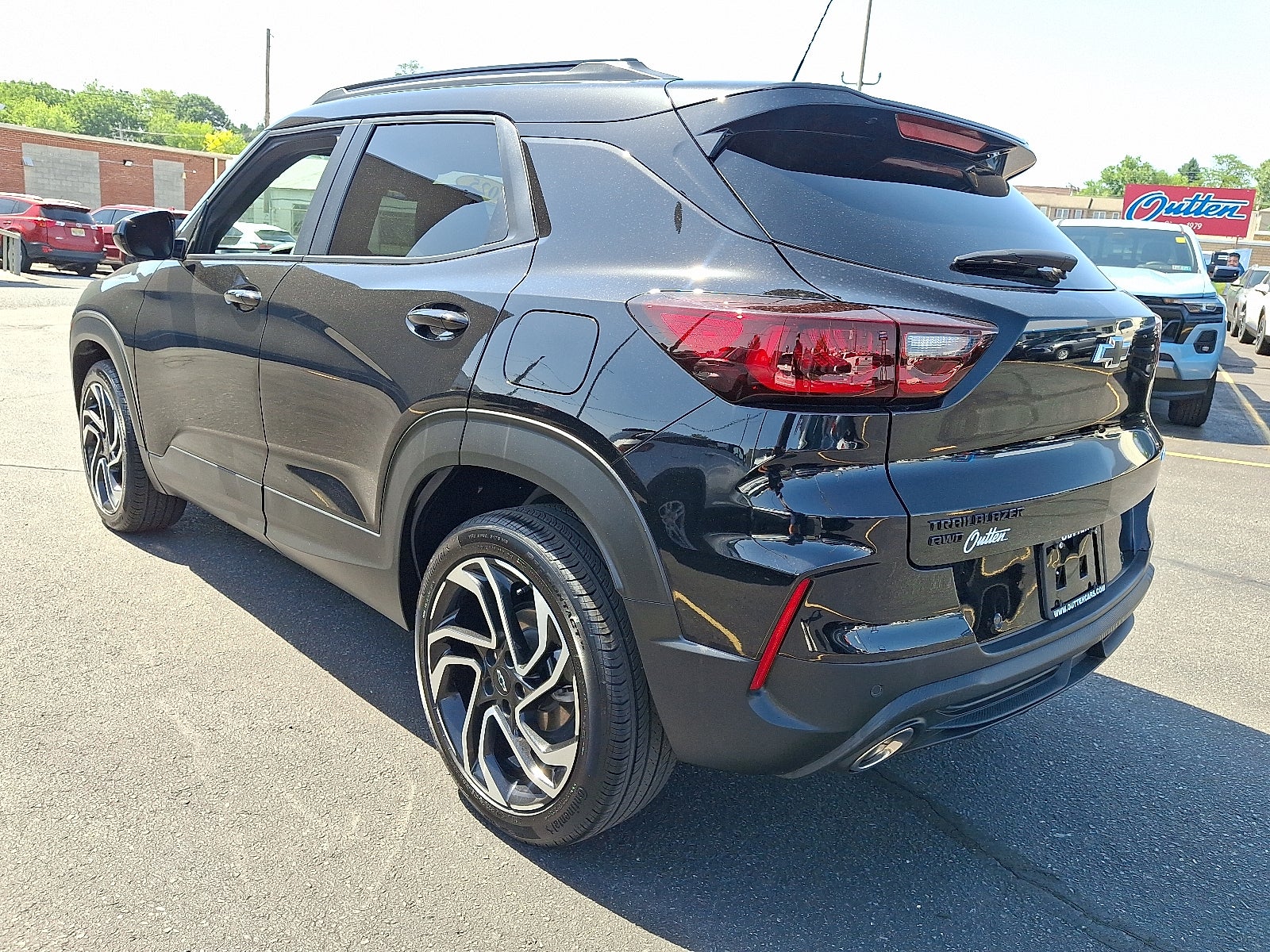 2025 Chevrolet Trailblazer — rear three-quarter view