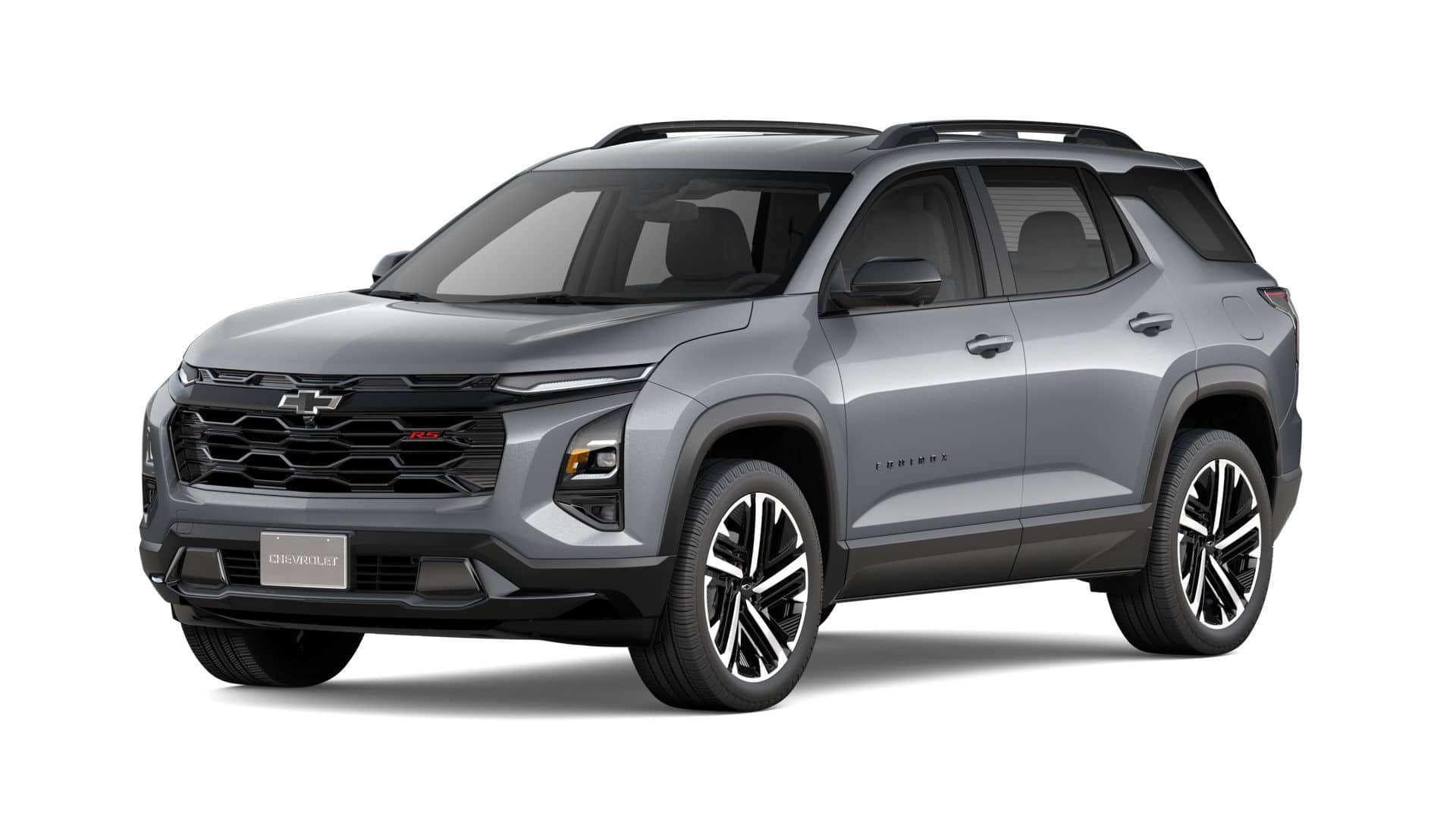 2027 Chevrolet Equinox RS AWD in Sterling Gray Metallic — front three-quarter view