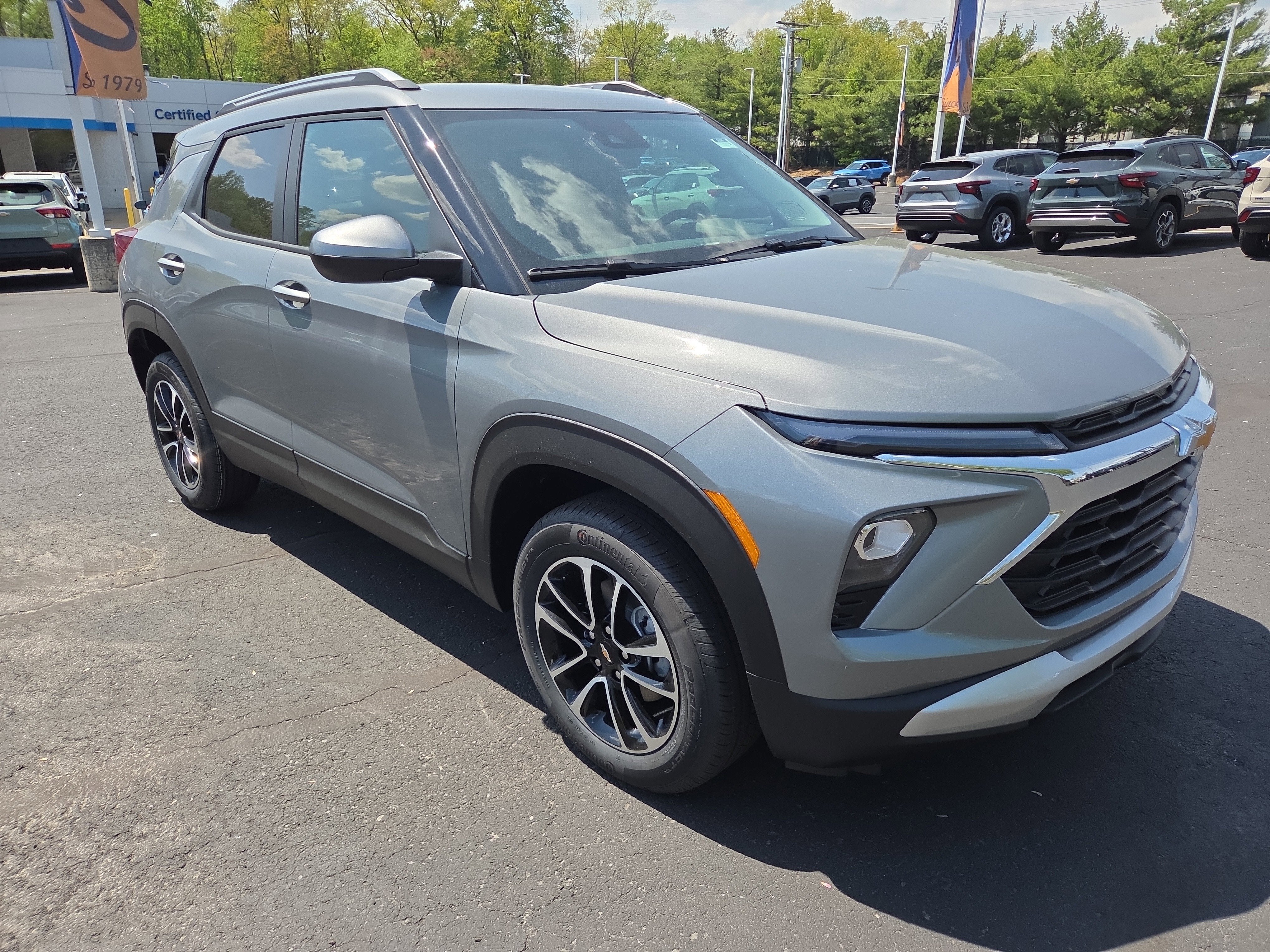 2026 Chevrolet Trailblazer LT AWD in Sterling Gray Metallic — front three-quarter view