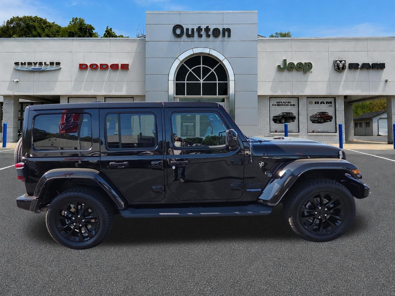 2021 Jeep Wrangler 4xe — side profile view