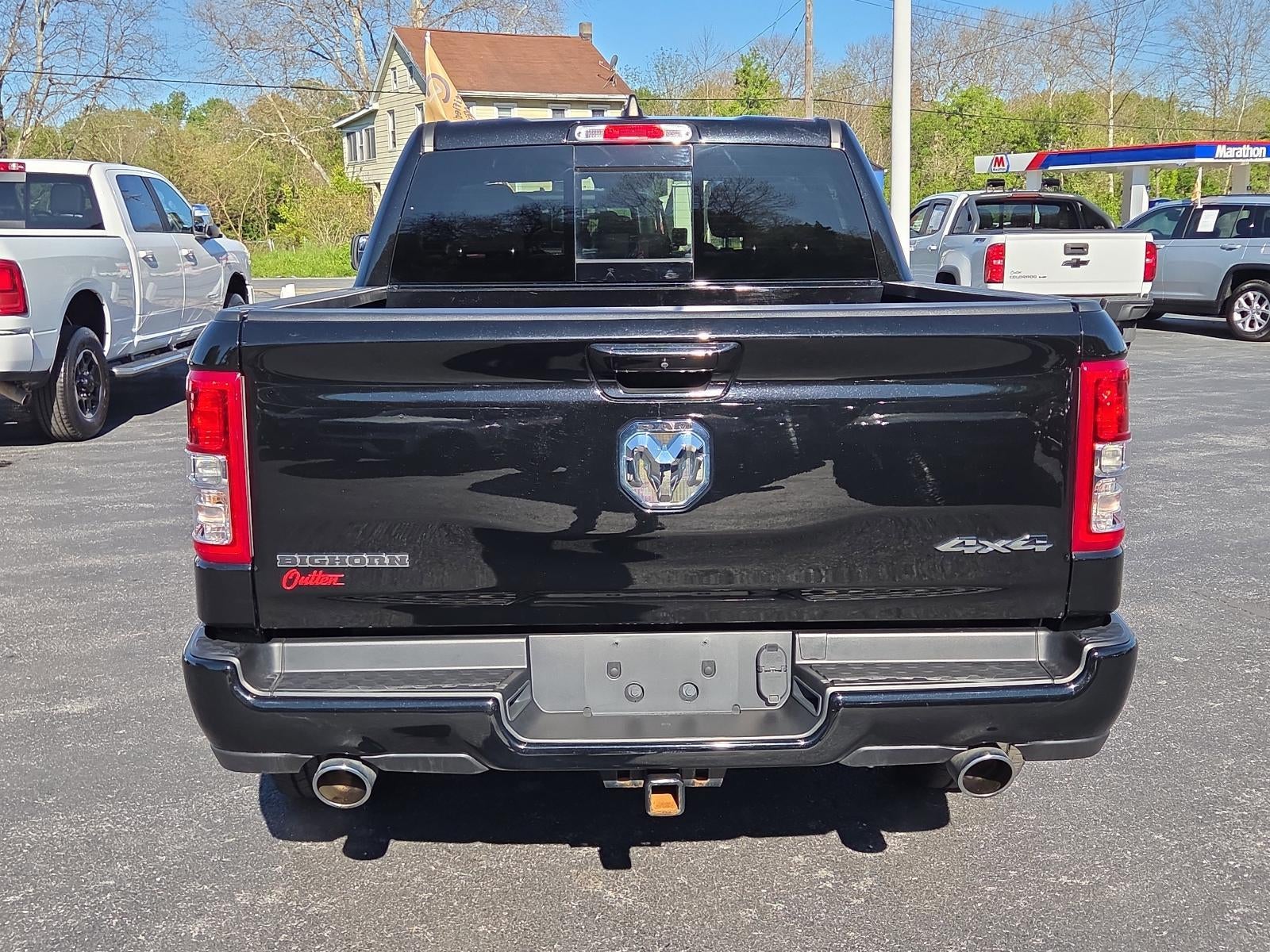 2022 RAM 1500 — interior view