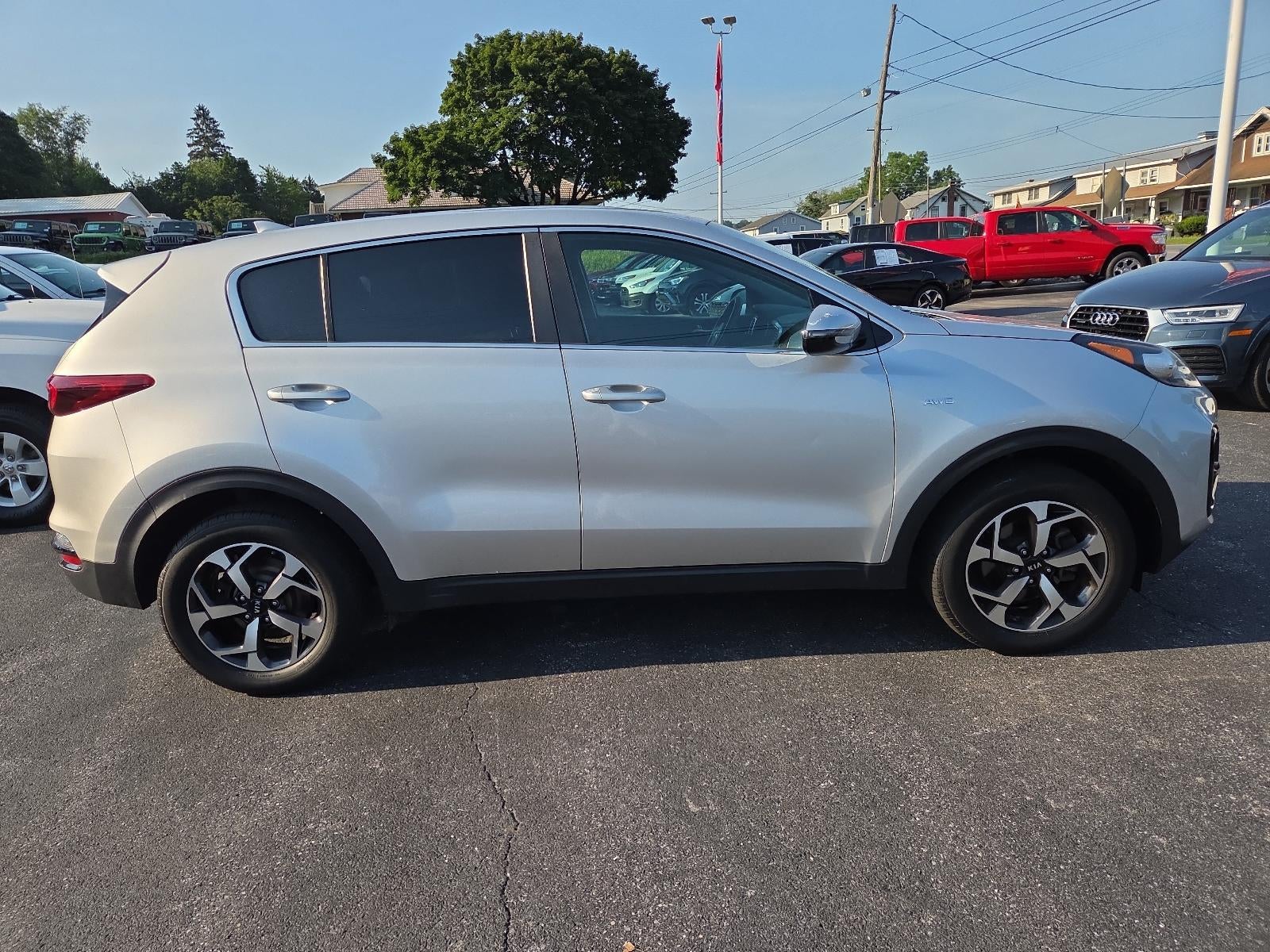 2020 Kia Sportage — side profile view