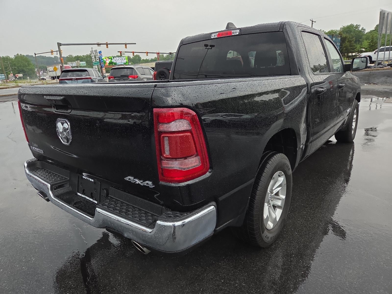 2024 RAM 1500 — rear three-quarter view